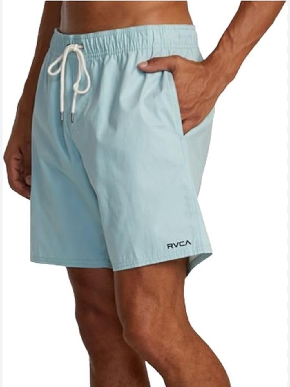 RVCA Opposites Elastic 2 Boardshorts Swim Trunks Sage Green Men’s Small NWT 17”